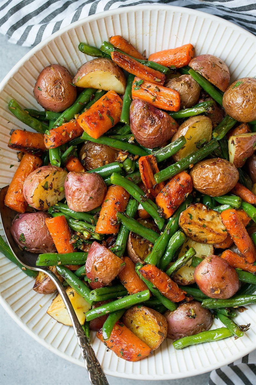 Roasted vegetables