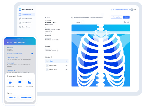 Pocket Health Imaging Records